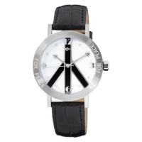 Love Peace and Hope Midsize LPE100 Time for Peace Black Watch Love Peace and Hope Midsize LPE100 Time for Peace Black Watch