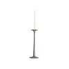 Organically molded under fire, this handmade candlestick exudes metal artistry with a New York edge.