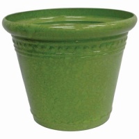 Garden Odyssey PLYFP72616BB3 Glazed Milano Planter, Crackled Green, 16-Inch Garden Odyssey PLYFP72616BB3 Glazed Milano Planter, Crackled Green, 16-Inch