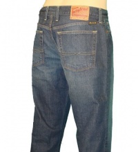 Lucky Brand Men's Relaxed Fit Bootleg Jeans Dark Wash Lucky Brand Men's Relaxed Fit Bootleg Jeans Dark Wash