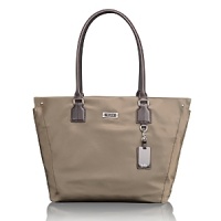 Book your ticket and travel in style with this refined tote, an essential component of the Voyageur collection. Book your ticket and travel in style with this refined tote, an essential component of the Voyageur collection.