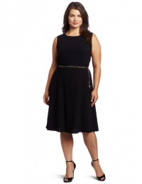 Calvin Klein Women's Plus-Size Fit And Flare Dress Calvin Klein Women's Plus-Size Fit And Flare Dress
