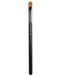 For powder, concealer or emollient-based product application. This brush has firm fibers carefully shaped to form a rounded edge for a smooth, even finish. M.A.C professional brushes are hand-sculpted and assembled using the finest quality materials. They feature birch, linden and ramin wood handles, nickel-plated brass ferrules. For powder, concealer or emollient-based product application. This brush has firm fibers carefully shaped to form a rounded edge for a smooth, even finish. M.A.C professional brushes are hand-sculpted and assembled using the finest quality materials. They feature birch, linden and ramin wood handles, nickel-plated brass ferrules.