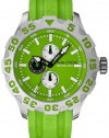 Nautica Men's N15580G BFD 100 Multifunction Green Resin Watch