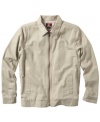 Look good with your layers this fall with this sherpa-lined jacket from Quiksilver.