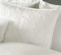 Martha Stewart Trousseau Clover Garden Quilted Standard Sham Martha Stewart Trousseau Clover Garden Quilted Standard Sham