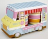 Meri Meri Ice Cream Van with Cups and Spoons, 12-Pack