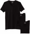 Emporio Armani Men's 3 Pack Cotton V-Neck Tee