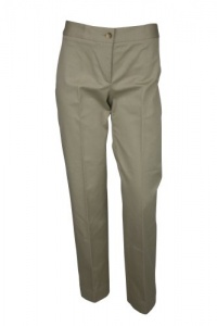Michael Kors Womens Cropped Khaki Flat Front Pants Michael Kors Womens Cropped Khaki Flat Front Pants