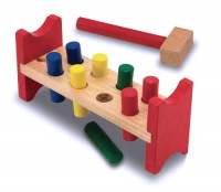 Melissa & Doug Deluxe Wooden Pound-A-Peg Melissa & Doug Deluxe Wooden Pound-A-Peg