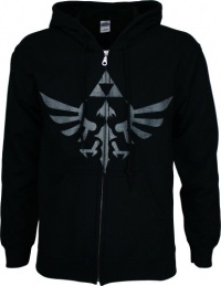 Legend Of Zelda Skyward Sword Crest Men's Zip Hoodie Legend Of Zelda Skyward Sword Crest Men's Zip Hoodie