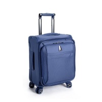 Delsey Luggage Helium X'pert Lite Personal Ultra Light 4 Wheel Spinner Tote, Blue, 18 Inch Delsey Luggage Helium X'pert Lite Personal Ultra Light 4 Wheel Spinner Tote, Blue, 18 Inch