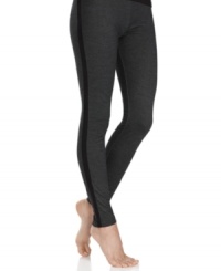 Step up your style with these sporty leggings from Lauren Ralph Lauren, featuring a chic suede stripe at the side. Pair them with tall boots or fun flats for a casual cool look. Step up your style with these sporty leggings from Lauren Ralph Lauren, featuring a chic suede stripe at the side. Pair them with tall boots or fun flats for a casual cool look.