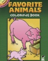 Favorite Animals Coloring Book (Dover Little Activity Books)