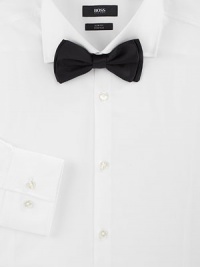 A formal accent crafted in fine Italian silk. SilkDry cleanMade in Italy A formal accent crafted in fine Italian silk. SilkDry cleanMade in Italy