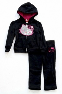 Hello Kitty Girls 2-6X Ruffle On Fleece Active Set