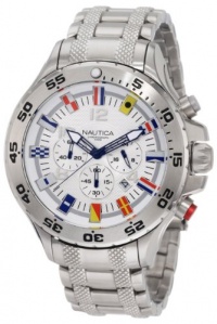Nautica Men's N20503G NST Chronograph Bracelet Watch Nautica Men's N20503G NST Chronograph Bracelet Watch