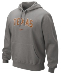 Keep warm as you root for the Texas Longhorns in this hoodie by Nike. Keep warm as you root for the Texas Longhorns in this hoodie by Nike.