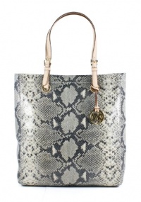 Michael Kors Jet Set Women's North South Handbag Purse Gray Michael Kors Jet Set Women's North South Handbag Purse Gray