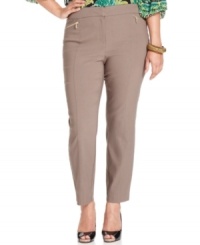 Defined by a slim fit, Style&co.'s plus size pants are must-haves for your day-to-play wardrobe. Defined by a slim fit, Style&co.'s plus size pants are must-haves for your day-to-play wardrobe.