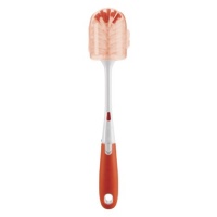 OXO Tot On-the-Go Bottle Brush with Storage Case, Orange