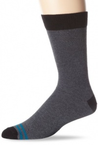 Pact Men's Recycled Charcoal Crew Sock