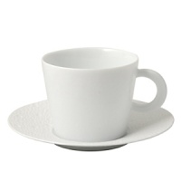 This collection was inspired by marine landscapes: the decorative pattern on the wide brimmed plates resembles the effervescent spray of ocean waves that crash and wash onto shore. The subtle effects on porcelain combined with skillful enameling techniques infuse Ecume with a contemporary yet poetic quality. The collection creates a highly elegant yet modern table setting. This collection was inspired by marine landscapes: the decorative pattern on the wide brimmed plates resembles the effervescent spray of ocean waves that crash and wash onto shore. The subtle effects on porcelain combined with skillful enameling techniques infuse Ecume with a contemporary yet poetic quality. The collection creates a highly elegant yet modern table setting.