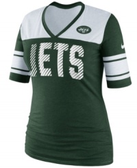 Game on! Make it known New York Jets fans mean business with this NFL t-shirt from Nike. Game on! Make it known New York Jets fans mean business with this NFL t-shirt from Nike.