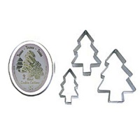 Dress My Cupcake DMC41CC1981 Tree 3-Piece Cookie Cutter Set in Tin Box Dress My Cupcake DMC41CC1981 Tree 3-Piece Cookie Cutter Set in Tin Box