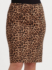 A bold print meets a sleek silhouette. You will love how this skirt fits you, thanks to classic waist darts and stretch fabrication. Solid waistbandWaist dartsAllover printBack zipperFully linedAbout 25 long95% polyester/5% spandexMachine washImported A bold print meets a sleek silhouette. You will love how this skirt fits you, thanks to classic waist darts and stretch fabrication. Solid waistbandWaist dartsAllover printBack zipperFully linedAbout 25 long95% polyester/5% spandexMachine washImported