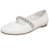 Nina Little Kid/Big Kid Nataly Ballet Flat,White Smooth,12.5 M US Little Kid