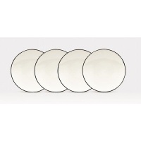 Noritake Colorwave Graphite Mini Plates, 6-1/4-Inch , Set of 4