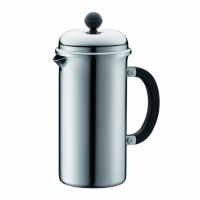 Bodum Chambord Hotel 8 Cup Stainless Steel French Press Coffeemaker, 1.0 l, 34-Ounce. Bodum Chambord Hotel 8 Cup Stainless Steel French Press Coffeemaker, 1.0 l, 34-Ounce.