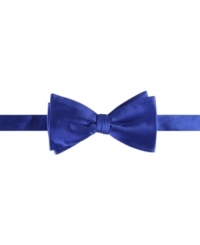 Electrify your look with a bright spot of color. This Countess Mara bow tie fits the bill. Electrify your look with a bright spot of color. This Countess Mara bow tie fits the bill.