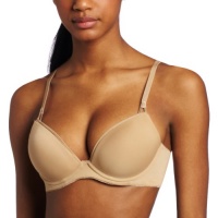 Calvin Klein Women's Seductive Comfort New Tailored Customized Lift Bra, Dune, 32C