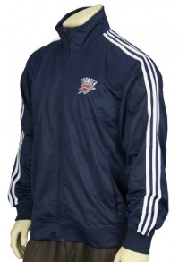 Oklahoma City Thunder NBA Mens Track Jacket, Navy