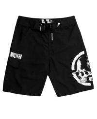 Hit the streets in these comfort, easy-wear shorts from Metal Mulisha. Hit the streets in these comfort, easy-wear shorts from Metal Mulisha.