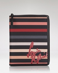 SONIA RYKIEL makes a case for playful chic with this striped nylon iPad case, flaunting a graphic look and purse-perfect size. SONIA RYKIEL makes a case for playful chic with this striped nylon iPad case, flaunting a graphic look and purse-perfect size.