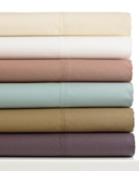 Pure luxury! These Calvin Klein Florence Stitch pillowcases are crafted with exceptionally soft 500-thread count pima cotton solid sateen fabric for endless comfort. Pure luxury! These Calvin Klein Florence Stitch pillowcases are crafted with exceptionally soft 500-thread count pima cotton solid sateen fabric for endless comfort.