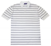 Ralph Lauren Purple Label Men Striped Polo T-shirt - Made in Italy Ralph Lauren Purple Label Men Striped Polo T-shirt - Made in Italy
