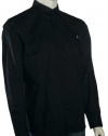 Volcom Men's Why Factor Solid Long Sleeve, Black, Small