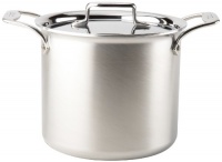 All-clad 5-ply Professional Brushed Stainless 7-qt Stockpot All-clad 5-ply Professional Brushed Stainless 7-qt Stockpot