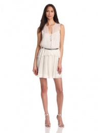Robert Rodriguez Women's Grid Sequin Dress Robert Rodriguez Women's Grid Sequin Dress