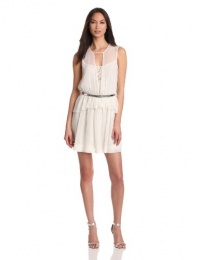 Robert Rodriguez Women's Grid Sequin Dress