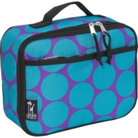 Wildkin Big Dots Aqua Lunch Box Wildkin Big Dots Aqua Lunch Box