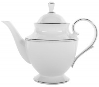 Lenox Federal Platinum Bone China Teapot with Lid Lenox Federal Platinum Bone China Teapot with Lid
