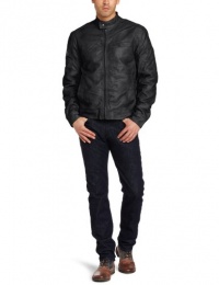 Marc Ecko Cut and Sew Men's Harley Moto Jacket Marc Ecko Cut and Sew Men's Harley Moto Jacket