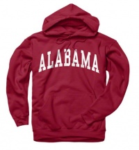 Alabama Crimson Tide Crimson Arch Hooded Sweatshirt Alabama Crimson Tide Crimson Arch Hooded Sweatshirt
