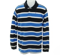 Tommy Hilfiger striped Long Sleeve Shirt Blue/Black XL Tommy Hilfiger striped Long Sleeve Shirt Blue/Black XL