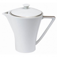 Philippe Deshoulieres Seychelles Platinum Filet Coffee/Tea Pot 32 oz Philippe Deshoulieres Seychelles Platinum Filet Coffee/Tea Pot 32 oz